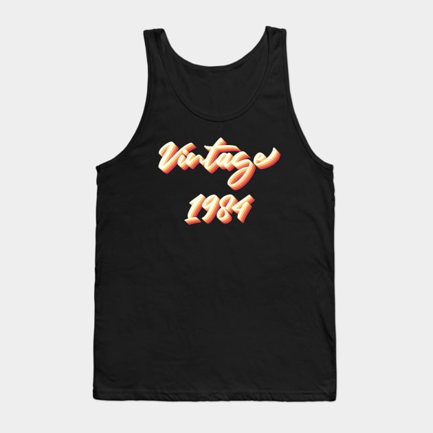 Vintage 1984 Tank Top by FOZClothing